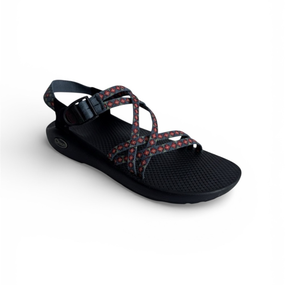 Chaco Women’s Z2 Double Strap Athletic Sandals Geometric Boho Print Size 10